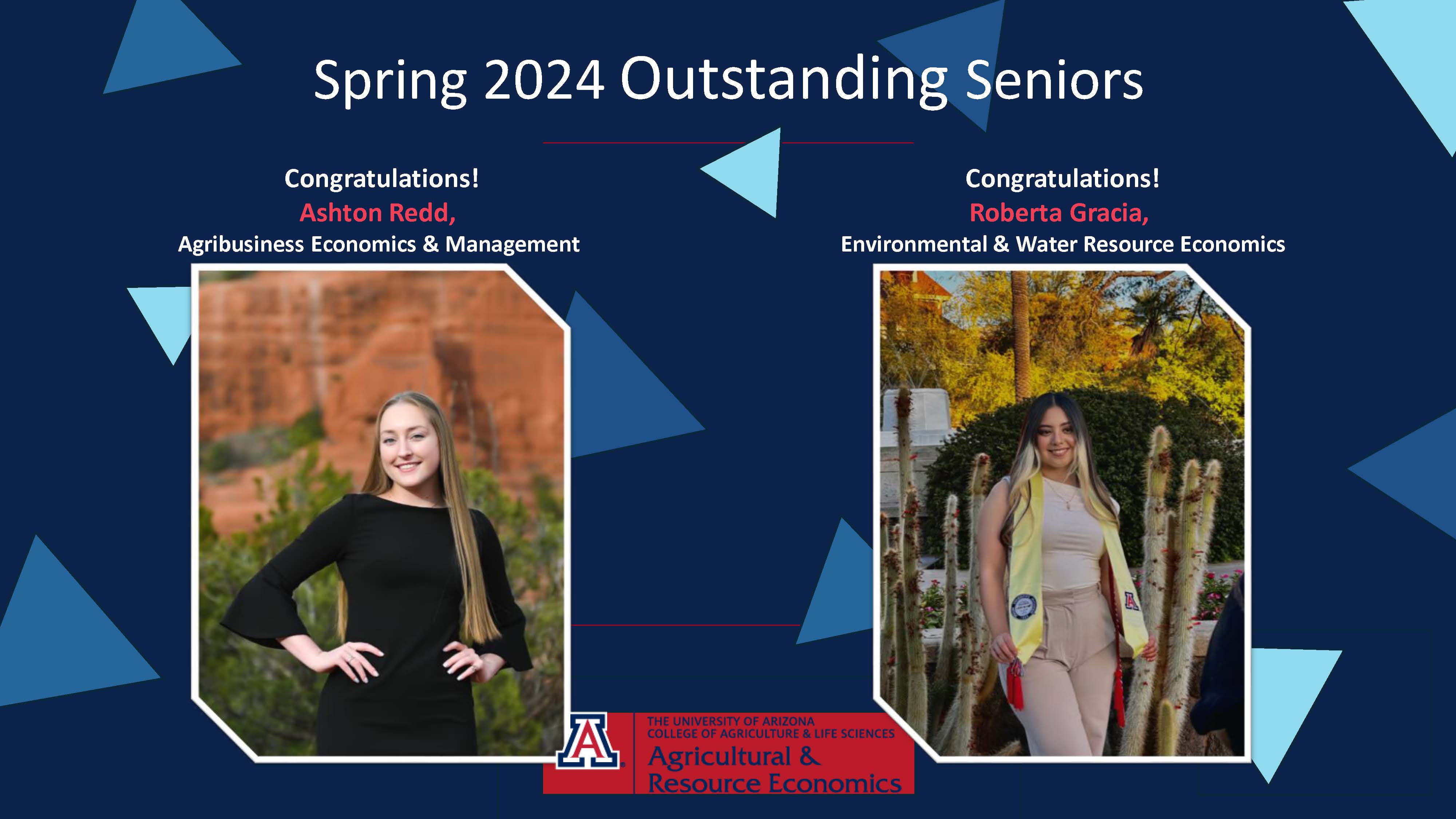 Outstanding Seniors Spring 2024