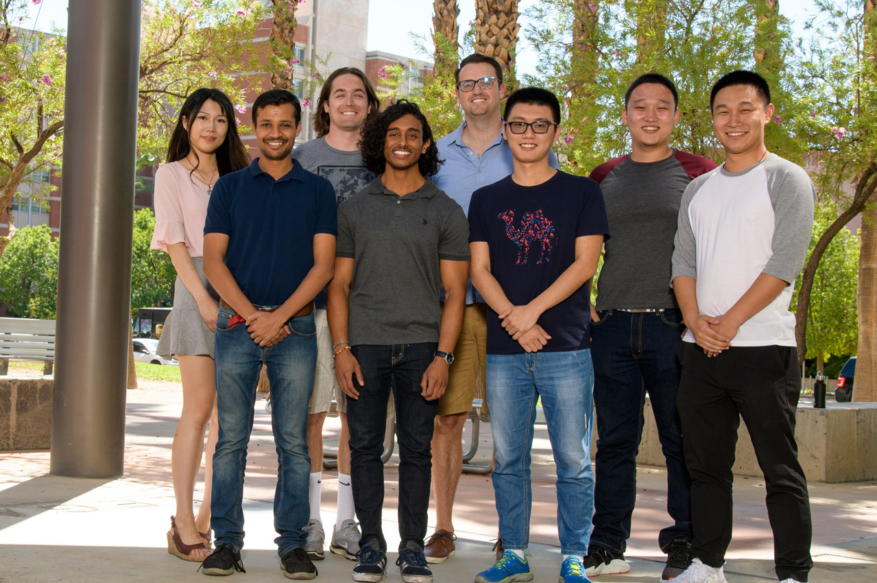 University of Arizona applied economics graduate students on campus