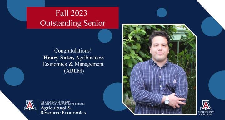 Henry Suter, Fall 2023 Outstanding Senior ABEM